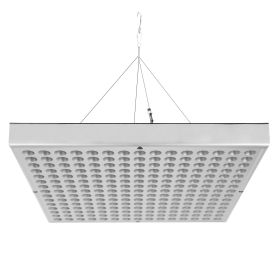 45W LED Grow Light Panel 225 LEDs Plant Grow Lamp Light with Rope Hanger for Indoor Greenhouse Hydroponic Plants Veg Flower Fruits US Plug (Option: 225LEDGrowLightColor)