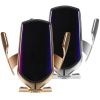 Car Phone Charger Qi 10W Fast Wireless Charger Automatic Sensor Clamping Air Vent Phone Charger Dock