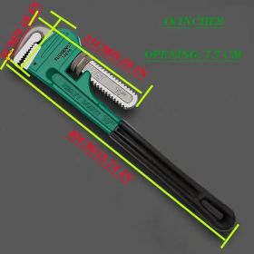 8/12/14/18 Inch Professional Multi-Size Pipe Wrench - Heavy Duty Plumbing Tool For Industrial Repair, Automotive & Home Use, Ergonomic Grip (size: 18 lnches)