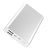 Portable 10000mAh Power Bank with Dual Outputs and Inputs