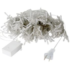 3M 300 LEDs String Curtain Light IP44 String Fairy Lights Party Xmas Decor Lamps W/ Remote (Option: LED300CurtainLight3Pack)