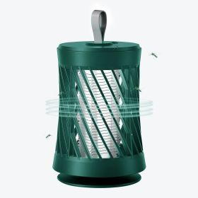 Rechargeable Mosquito Killer Lamp Bug Zapper with Night Light Strap Mosquito Catcher with Max 10594 Cubic Feet Range UV Light for Indoor Outdoor (Option: BugZapperGreen)
