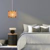 Crystal Pendant Lampshade Modern Chandelier Style Height Adjustable Ceiling Light Shade