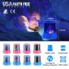Kids Starry Sky Projector Lamp Cordless Battery-Powered LED Night Light Colorful Decoration Holiday Lights