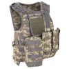 Adults Tactical Vest Military Airsoft Paintball Vest Camouflage Combat Vest for Hunting Army Fans CS War Game