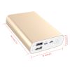 Portable 10000mAh Power Bank with Dual Outputs and Inputs