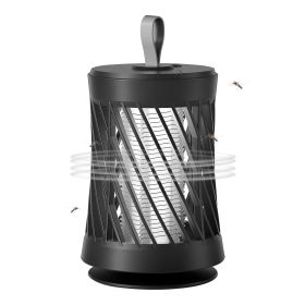 Rechargeable Mosquito Killer Lamp Bug Zapper with Night Light Strap Mosquito Catcher with Max 10594 Cubic Feet Range UV Light for Indoor Outdoor (Option: BugZapperGrey)