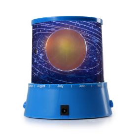 Kids Universe Projector Lamp Cordless Battery-Powered LED Night Light Colorful Decoration Holiday Lights (Option: LEDUniverseSTLight)