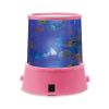 Kids Underwater World Projector Lamp Cordless Battery-Powered LED Night Light Colorful Decoration Holiday Lights